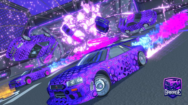 A Rocket League car design from Veno-Highgamer