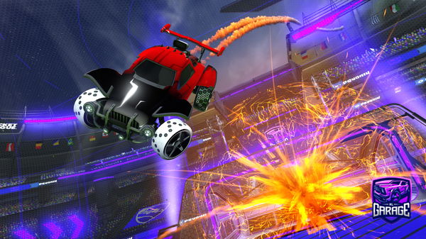 A Rocket League car design from ilikehotchocolate