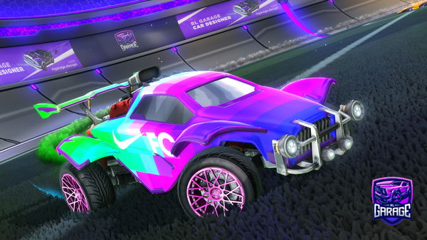 A Rocket League car design from Lqved_y27