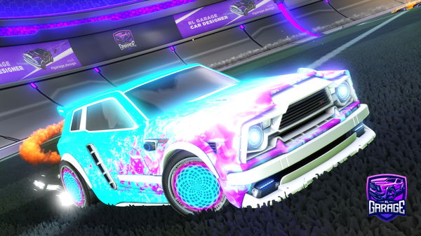 A Rocket League car design from Kaithepie