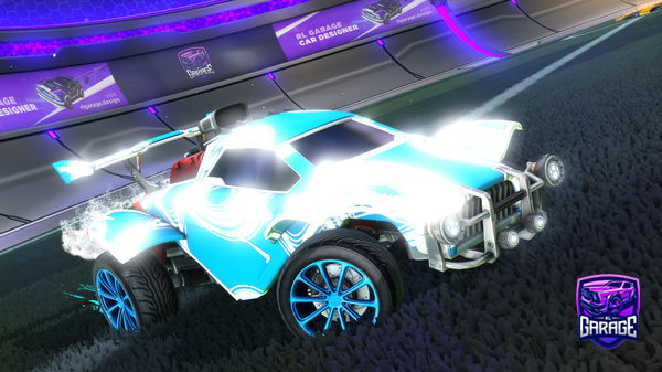 A Rocket League car design from Lewjz
