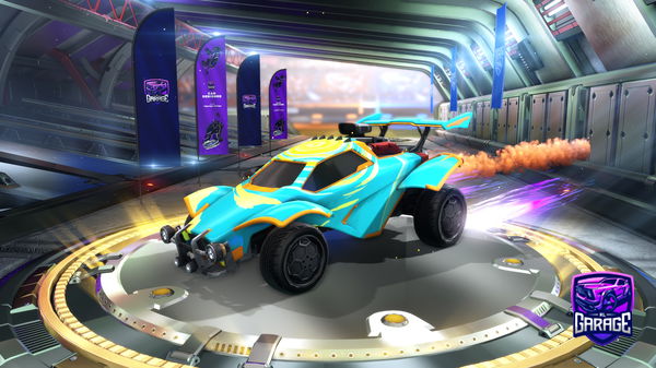 A Rocket League car design from Smokeflicxz