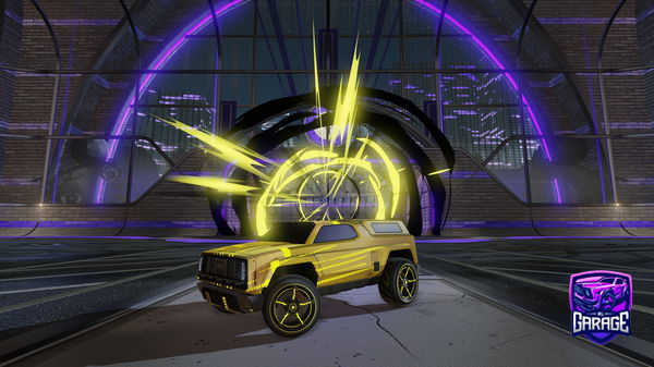 A Rocket League car design from KingdomK_