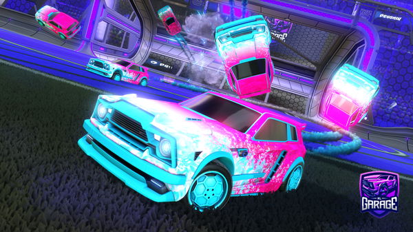 A Rocket League car design from hsjfjsjnsnd