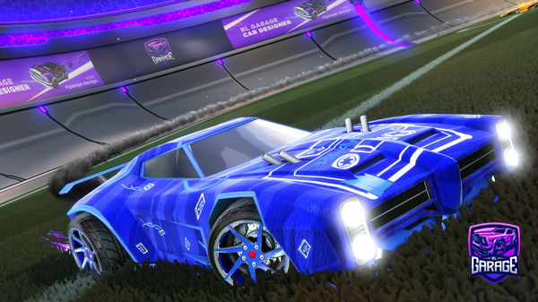 A Rocket League car design from zobraaaa