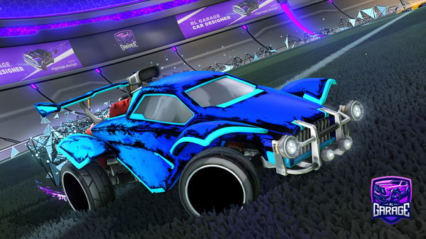 A Rocket League car design from NO_WAY_LOOK_I