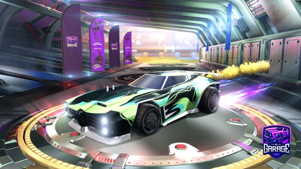 A Rocket League car design from WWWQ999