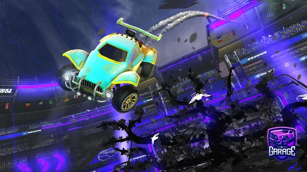 A Rocket League car design from byBen