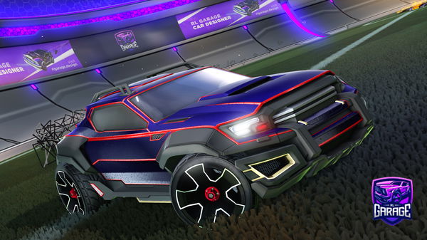 A Rocket League car design from brien756