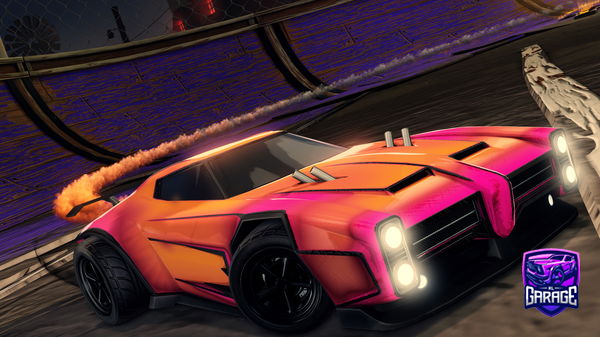 A Rocket League car design from GI1tch