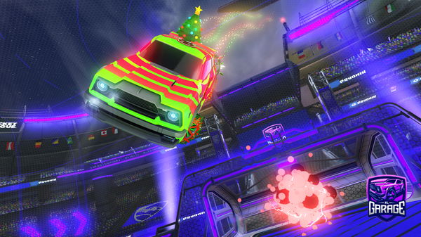 A Rocket League car design from orionsbrain