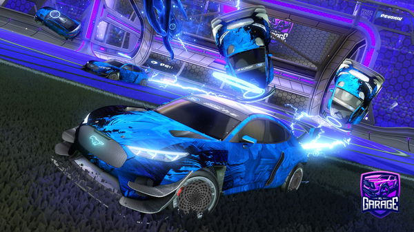 A Rocket League car design from garyfox007