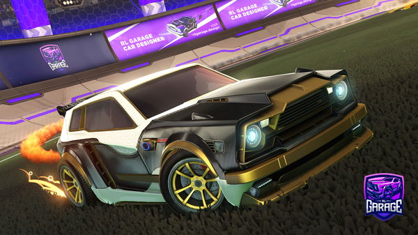 A Rocket League car design from XxspazxX9507