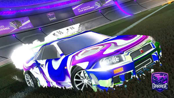 A Rocket League car design from LND_Salami_RL