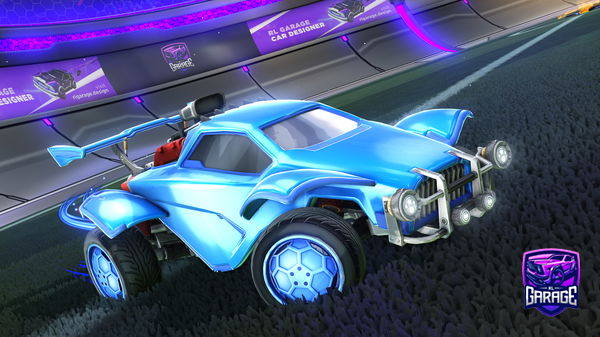 A Rocket League car design from thetinykid6