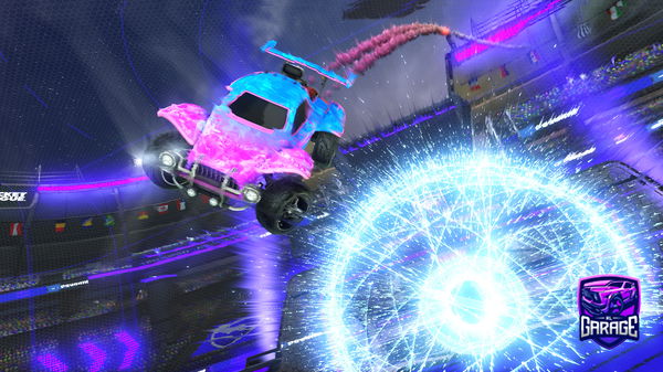 A Rocket League car design from Pioline