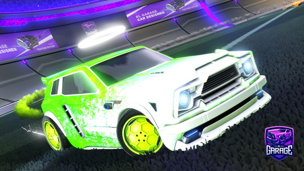 A Rocket League car design from IcONic_Wrld