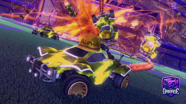 A Rocket League car design from Sinsincity