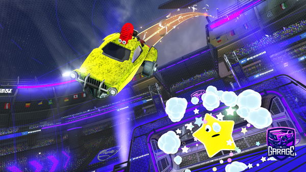 A Rocket League car design from ROHRSam