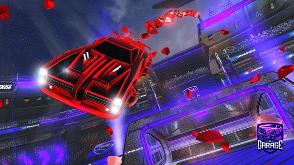 A Rocket League car design from sacredisded