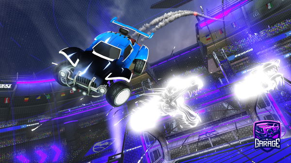 A Rocket League car design from Paulryan