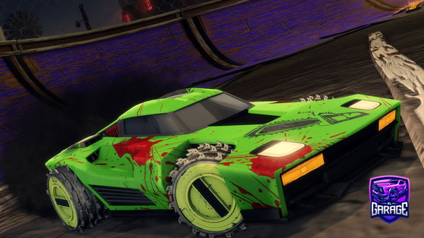 A Rocket League car design from Noxalymph