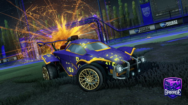 A Rocket League car design from t0ooby