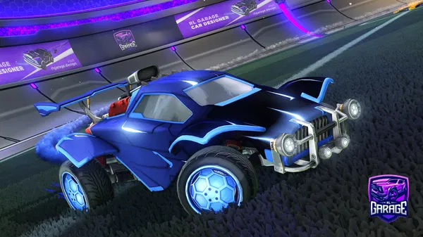 A Rocket League car design from DolnMag