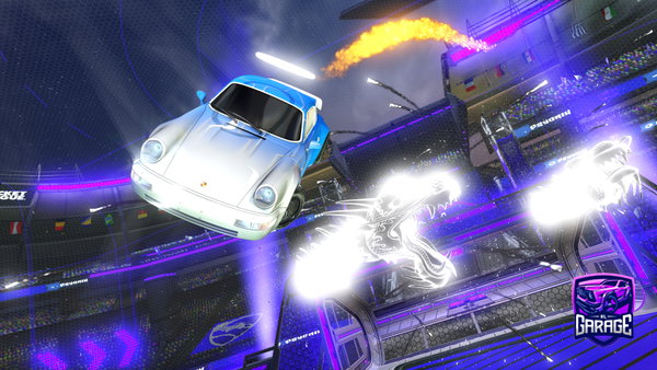 A Rocket League car design from MLGgecko_