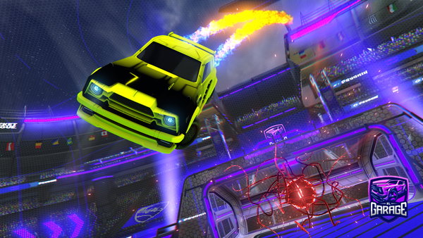 A Rocket League car design from Tr1m3r