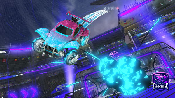 A Rocket League car design from Dxriaaan