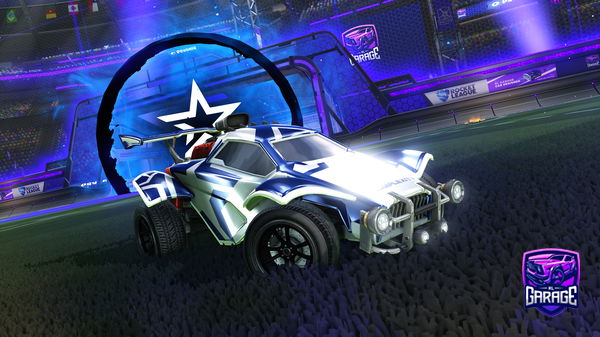 A Rocket League car design from PwrRJSB