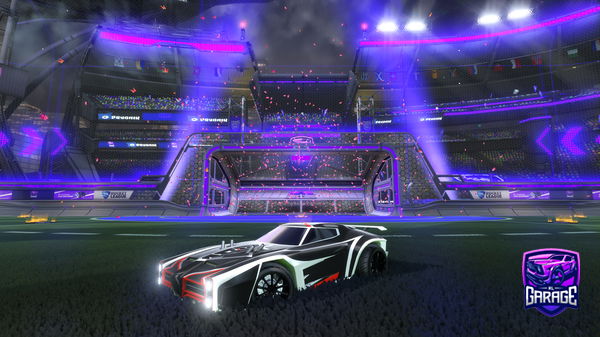 A Rocket League car design from Wallraff