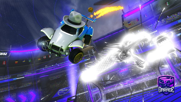 A Rocket League car design from Nznahahs