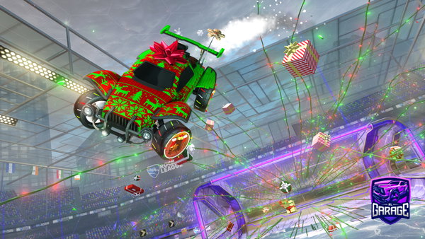 A Rocket League car design from TinyDirtButton