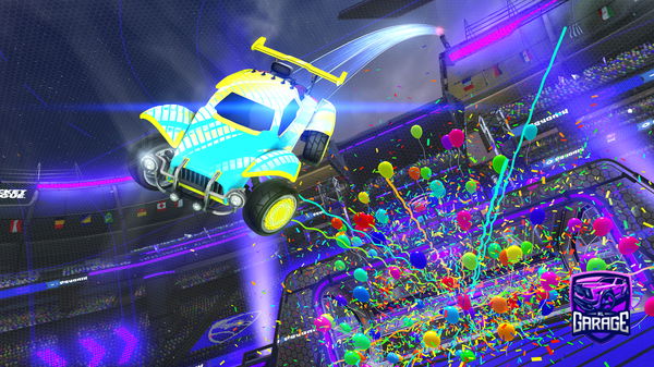 A Rocket League car design from ThaPinheadLarry