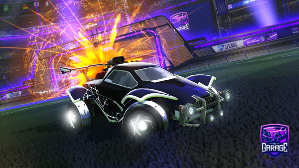 A Rocket League car design from NvJetto88