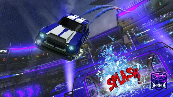 A Rocket League car design from Lightning9816