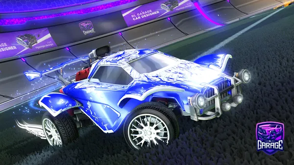 A Rocket League car design from Sharkie-Boy