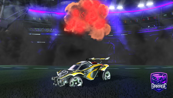 A Rocket League car design from OGtyler79