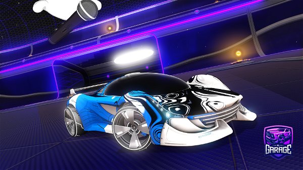 A Rocket League car design from pavesino