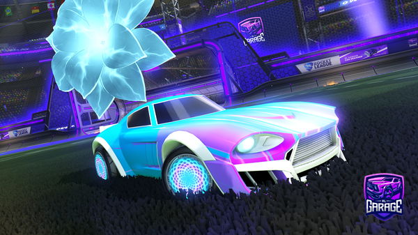 A Rocket League car design from Black_Ink