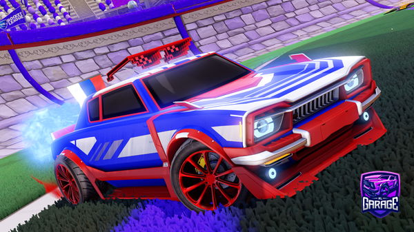 A Rocket League car design from Chuksik22