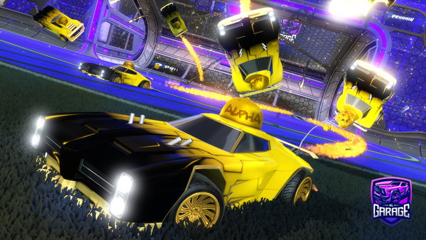 A Rocket League car design from DarkNinja7150_YT