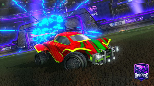 A Rocket League car design from DarthZalim