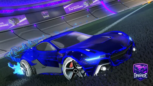 A Rocket League car design from Pippo_0309