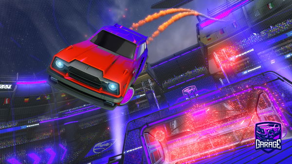 A Rocket League car design from Thetigeron13