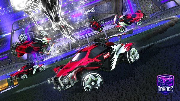 A Rocket League car design from Turboboy