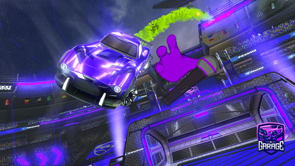 A Rocket League car design from Shadowflash