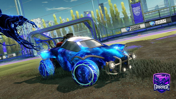 A Rocket League car design from Marwanahmed